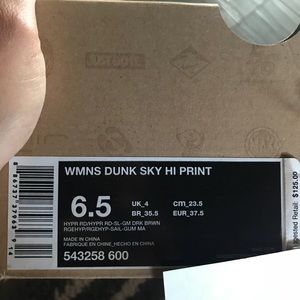 DUNK SKY HI Print
